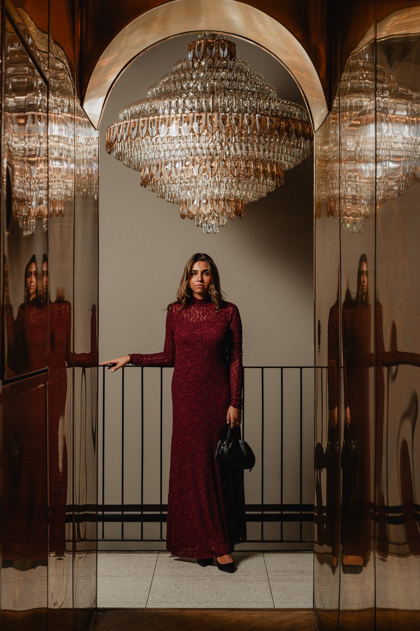 VMLUNA Long Dress - Biking Red